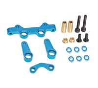 Fiocias 1/10 RC Car Steering Set Easy to Install Accessories for Fighter DT04