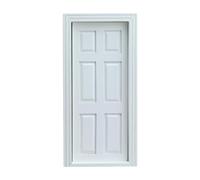 Fiocias 1:12 Scale Dollhouse Door Doll Accessories Decoration Furniture