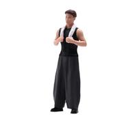 Fiocias 1/24 Male Auto Model for Train Layout Miniature Scene Sand Table