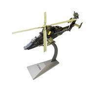 Fiocias 1:72 EC665 Helicopter Model Attack Aircraft Toy for Bar Livingroom Bookshelf