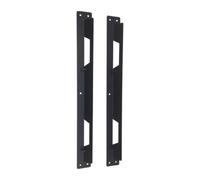 Fiocias 2 Pieces Heavy Duty Tool Box Mounting Brackets Made of Carbon Steel Professional Practical Hardware Accessories for Tool Installation, 2 Pieces