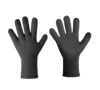 Fiocias 3mm Neoprene Diving Gloves, Five-Finger Thermal Waterproof Non-Slip Hand Protection From Sharp Objects, Suitable for Fishing, XL
