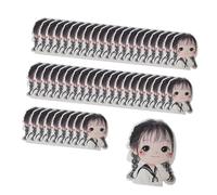 Fiocias 50 Count Hair Clip Display Cards for Bow Holders And Barrettes, Style E