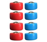 Fiocias 8Pcs Mini Shuffleboard Pucks Set for Kids Adults Shuffleboard Rollers Set
