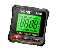 Fiocias Digital Angle Gauge Angle Measuring Tool 4x90 Degree Range Compact Angle Meter