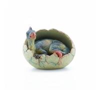 Fiocias Dinosaur Figure Collectible Hatchling Toy Realistic Hand Painted Pterosaur Removable Eggshell Model Suitable for Desk Decoration Educational Project Cake Topper Gift, Oviraptor