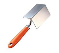 Fiocias Drywall Corner Trowel, Stainless Steel Plastering Trowel, Anti-Slip Handle, Practical Hanging Loop for, Wall Design, DIY Projects, S, Inside Corner Tool