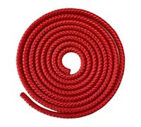 Fiocias Gymnastics Rhythm Rope, Gymnastics Accessory, Fitness Tool, Flexible Nylon, Easy to Handle, Easy to Store, Suitable for Professional Training, Red