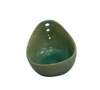 Fiocias Leaf Stripper Bowl, Resin Stripper Utensil, Compact Four-Hole Multifunctional Bowl, Suitable for Cooking and Meal Decoration, Green