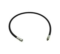 Fiocias Low Pressure Regulator Hose, Diving Hose, LP Hose, Diving Hose in Flexible, Multilayer Material for P Use, black, 75cm