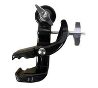 Fiocias Multifunctional External Metal Drum Stand with Mount for Bell, Snare Drum, And Cymbals. Compact And Portable Clamp, Ideal for, Clip