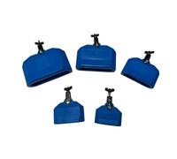 Fiocias Percussion Block Rhythm Block Drum Block Concert Block with Easy-to-Install Hardware Suitable for Artists Live Events, Blue