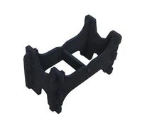 Fiocias RC Airplane Model Stand EVA Foam Double Slot Bracket Aircraft Support Spare Part Portable for Airfield Visits Repair Work, Black