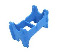 Fiocias RC Airplane Model Stand EVA Foam Double Slot Bracket Aircraft Support Spare Part Portable for Airfield Visits Repair Work, Blue
