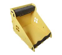 Fiocias Scratching House, Scratching Bed, Bed, Retreat Cave Made of Felt As A Comfortable Sleeping Place And Activity Option for Cats for Indoor Cat, Yellow