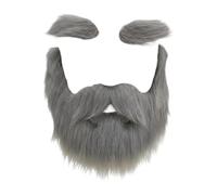 Fiocias Set of False Eyebrows And Beards, Including A Fake Mustache