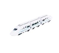 Fiocias Simulation City High Speed Rail Toy Built-in Sound And Light Electronic Railway Car Set Express Car, 3 Carriage