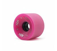 Fiocias Skateboard Wheel Polyurethane Longboard Cruiser Frosted Surface Stable Soft Durometer Predictable Grip Suitable for Dancing Commuting Street Cruising, Rose Red