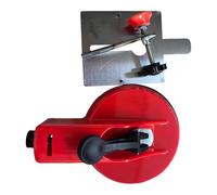 Fiocias Suction Cup Tile Leveling Tensioner Adjustable Joint for Stone Slabs Tool for Marble Installation PP Structure, Red with Iron Board