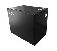 Fiocias Versatile Plyometric Jumping Box Agility Step Up Box Jumping Box And Workout Made with PVC And Pearl for Shock Absorption, Style A