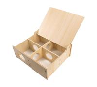 Fiocias Wood Hamster Playground Nest for Syrian Hamsters Rat Small Animals