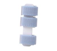 Fiocias Wrist Support for The Left Hand When Playing The Violin, Adjustable Support Made of Lightweight PP for Optimal Positioning, Suitable for Beginners, Blue, S