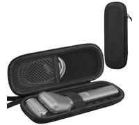 Fiohiros Protective Case for Laifen T1 Pro Electric Shaver, Hard Shell Transport Bag for Short and Long Beard Versions, Shockproof, Water-Repellent, Scratch-Resistant, black, Casual