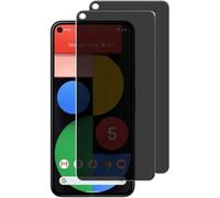 Fiokxie 2 Pack Anti-Spy Screen Protector for Google Pixel 5A 5G- Full Screen Privacy Screen Protector, 3D Tempered Glass Film, 9H Hardness Anti-Peeping Full Coverage Protector Anti Scratch Screen