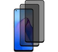 Fiokxie [2 Pack] Anti-Spy Screen Protector for OPPO A78 4G- Full Screen Privacy Screen Protector, 3D Tempered Glass Film, 9H Hardness Anti-Peeping Full Coverage Protector Anti Scratch Screen
