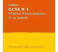 Fiona Mapp GCSE 9-1 Maths Foundation In A Week Book Fiona Mapp Multicolor