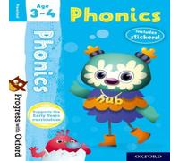 Fiona Undrill Progress with Oxford: Progress with Oxford: Phonics Age 3-4 - Prepare for School with Essential English Skills Book Fiona Undrill Multicolor