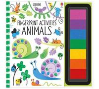 Fiona Watt Fingerprint Activities Animals Spiral bound Book Fiona Watt Multicolor