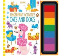 Fiona Watt Fingerprint Activities Cats & Dogs Spiral bound Book Fiona Watt Multicolor