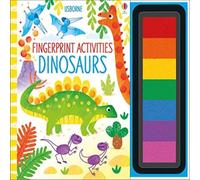 Fiona Watt Fingerprint Activities Dinosaurs Spiral bound Book Fiona Watt Multicolor