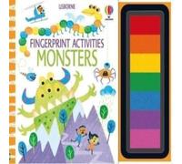 Fiona Watt Fingerprint Activities Monsters Spiral bound Book Fiona Watt Multicolor