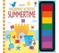 Fiona Watt Fingerprint Activities Summertime Spiral bound Book Fiona Watt Multicolor