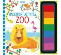 Fiona Watt Fingerprint Activities Zoo Spiral bound Book Fiona Watt Multicolor