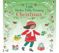 Fiona Watt Little Sticker Dolly Dressing Christmas Book Fiona Watt Multicolor