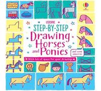 Fiona Watt Step-by-step Drawing Horses & Ponies Book Fiona Watt Multicolor