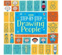 Fiona Watt Step-by-step Drawing People Paperback Book Fiona Watt Multicolor