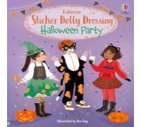 Fiona Watt Sticker Dolly Dressing Halloween Party Paperback Book Fiona Watt Multicolor