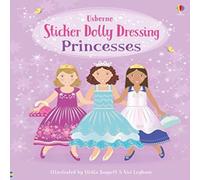 Fiona Watt Sticker Dolly Dressing Princesses Book Fiona Watt Multicolor