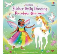 Fiona Watt Sticker Dolly Dressing Rainbow Unicorns Paperback Book Fiona Watt Multicolor