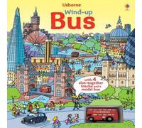 Fiona Watt Wind-up Bus Book Fiona Watt Multicolor
