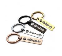 Fiona's Favourites Personalised Spotify Keychain Music Scannable Keyring Personalised Gift Music Gift Keychain Customised Keyring Birthday Personalised Gift