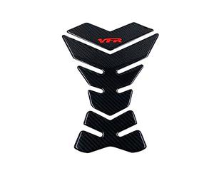 FIONEL Tank protector For VFR 800 800F 800X 1200 1200F 1200X 400 Motorcycle Tank Pad Protector Decal Carbon Fiber Stickers (Color : E)