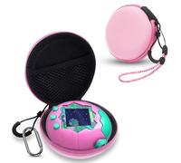 FIOPAZ Carrying Case for Tamagotchi Paradise/Nano-MALS, Hard EVA Portable Storage Protector Cover with Lanyard & Carabiner for Kids, Case Only (Pink)