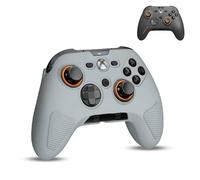 FIOPAZ for Scuf Valor Pro Silicone Case, Soft Skin Cover Only for Scuf - Valor Pro Controller Accessories, Drop, Dust and Scratch Resistant Protector, Gray