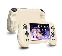 FIOPAZ Silicone Protective Case for RG556, Only Compatible with Anbernic RG 556 Handheld Game Console Anti-Scratch Washable Soft Skin Case (Off White)
