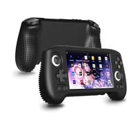 FIOPAZ Silicone Protective Case for RG556, Only Compatible with Anbernic RG 556 Handheld Game Console Anti-Scratch Washable Soft Skin Case (Black)